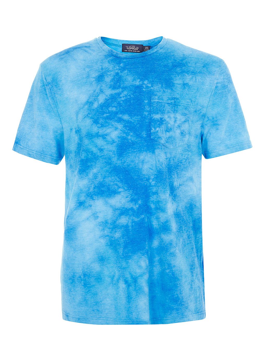 Topman-Tie-Dye-T-shirt-Blue