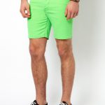 ASOS-Neon-Green-Short-Shorts