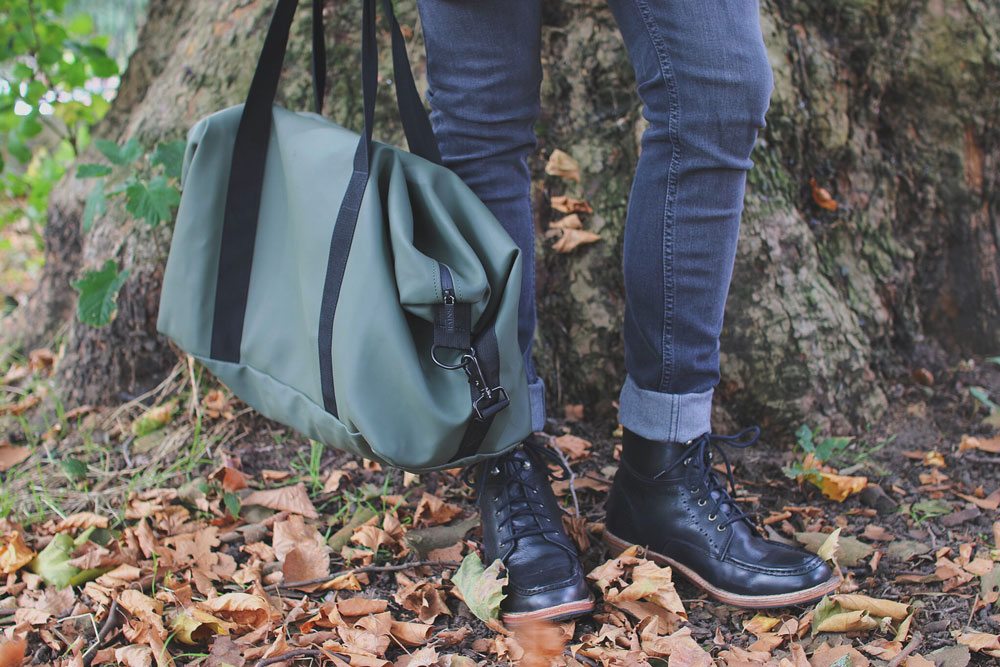Frank-Wright-Angel-Leather-Boots-Rains-Green-Holdall