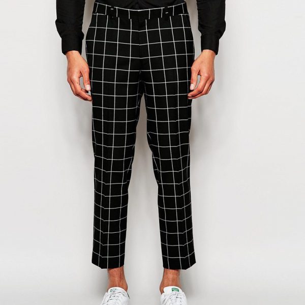 ASOS-checked-30-Cropped-Trousers