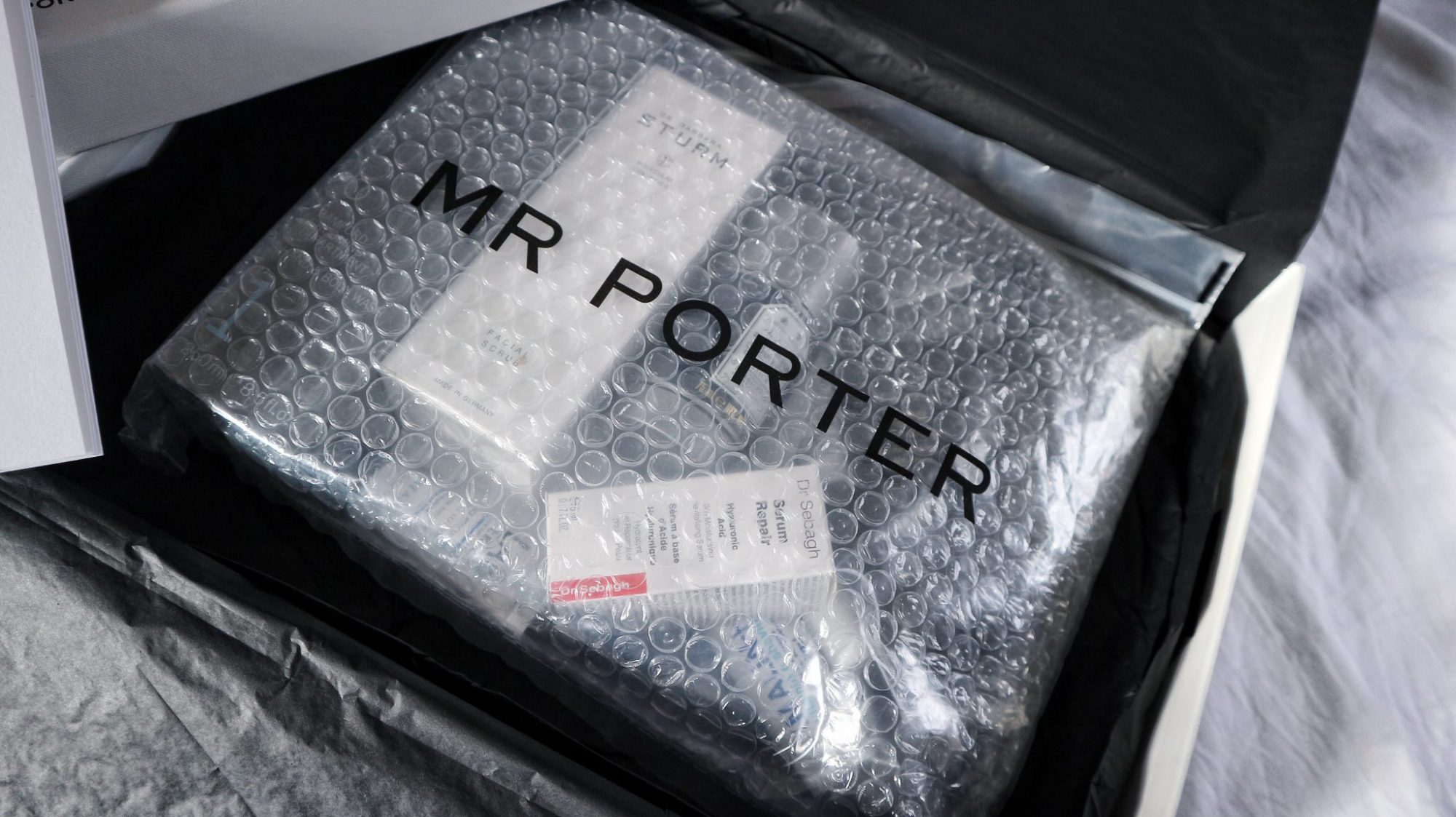 Mr Porter men's Christmas grooming box