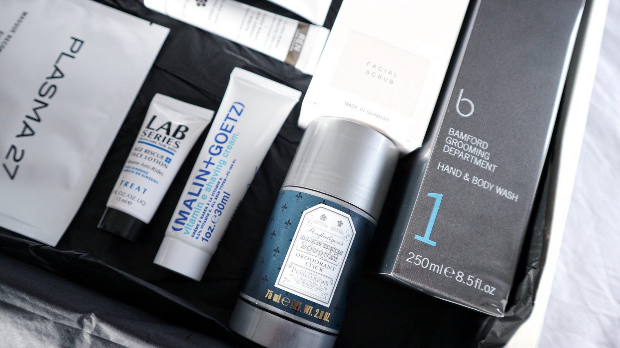 Mr Porter men's Christmas grooming box