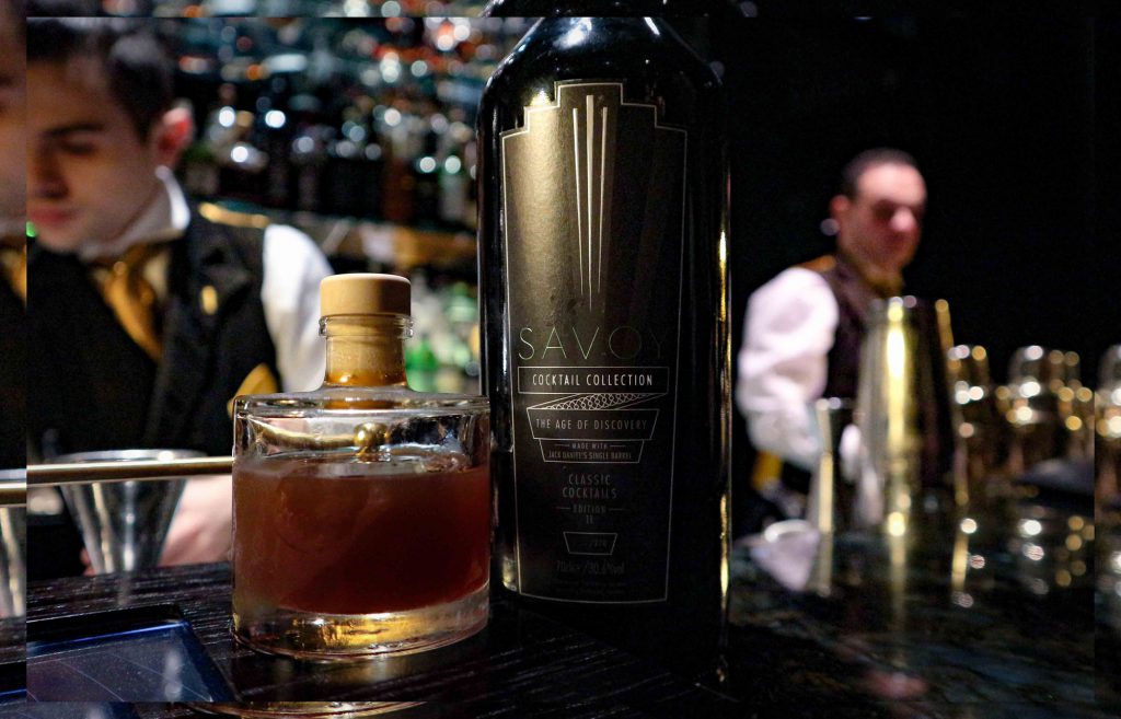 Jack Daniels Cocktail The Savoy Beaufort Bar London