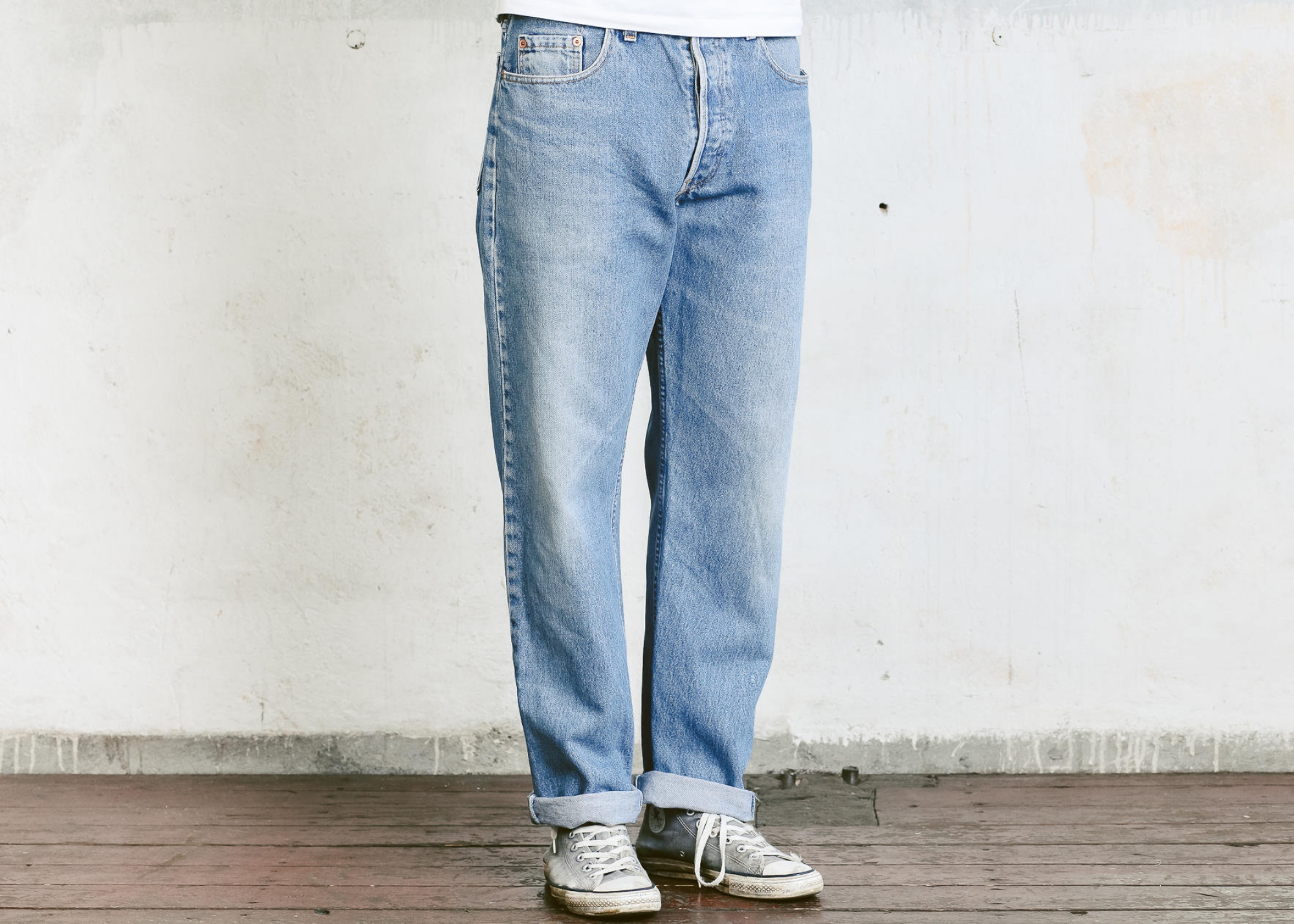wide leg dad jeans