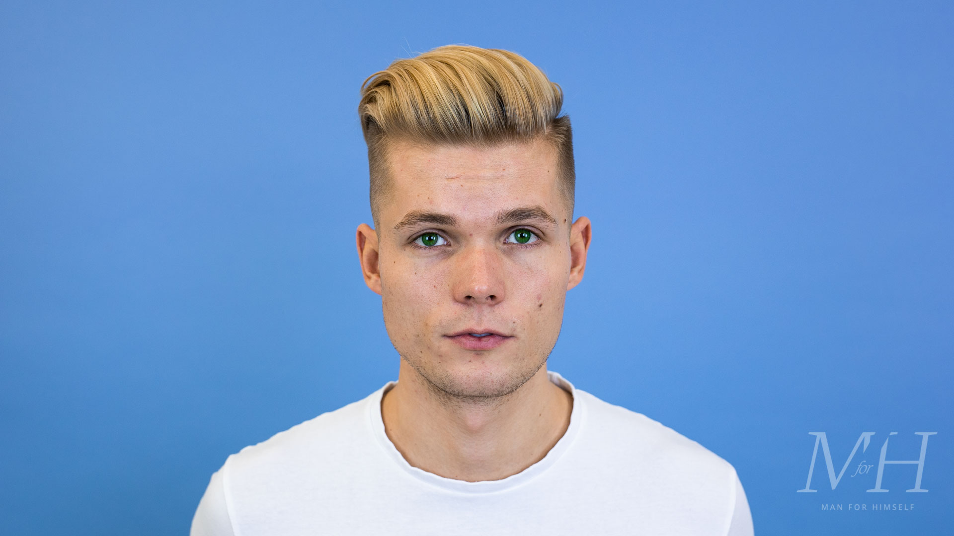 Blonde Skin Fade With Long Top | Man For Himself