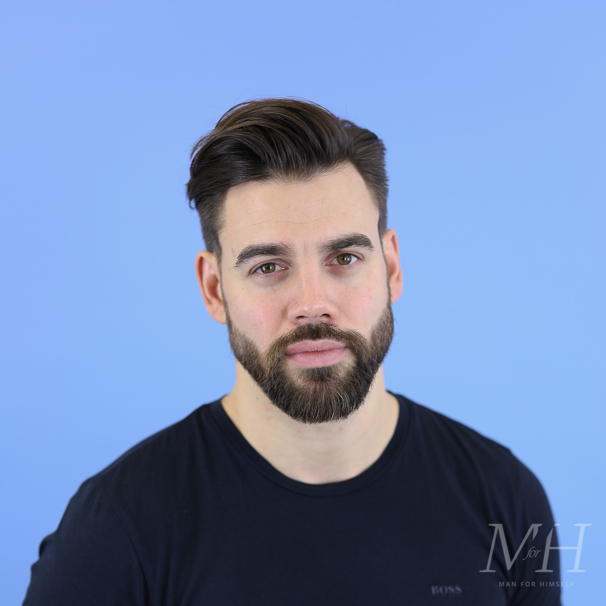 Men's Quiff Hairstyle - Short Hair - YouTube