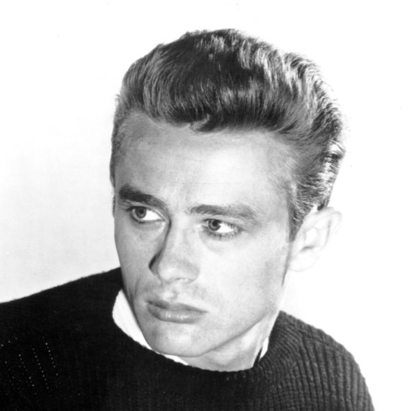 James Dean: Swept Back Hairstyle