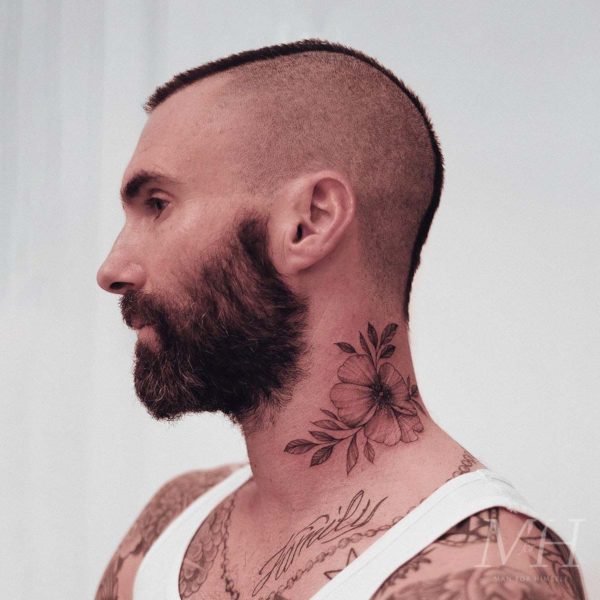 Adam Levine: Shaved Back & Sides With A Mohawk