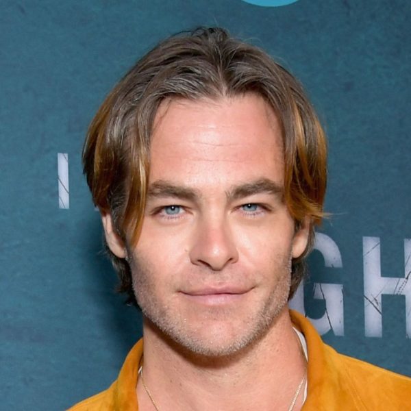 Chris Pine: Long Hair With Centre Part
