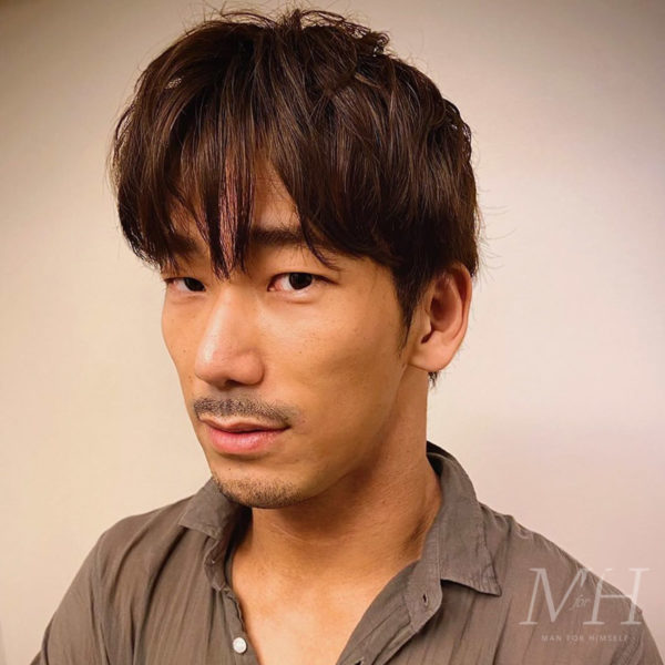 Naoki Kobayashi: Long Fringe Hairstyle