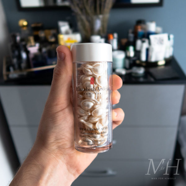 elizabeth-arden-hyaluronic-acid-ceramide-capsules-hydra-plumping-serum-skin-care-grooming-product-review-man-for-himself