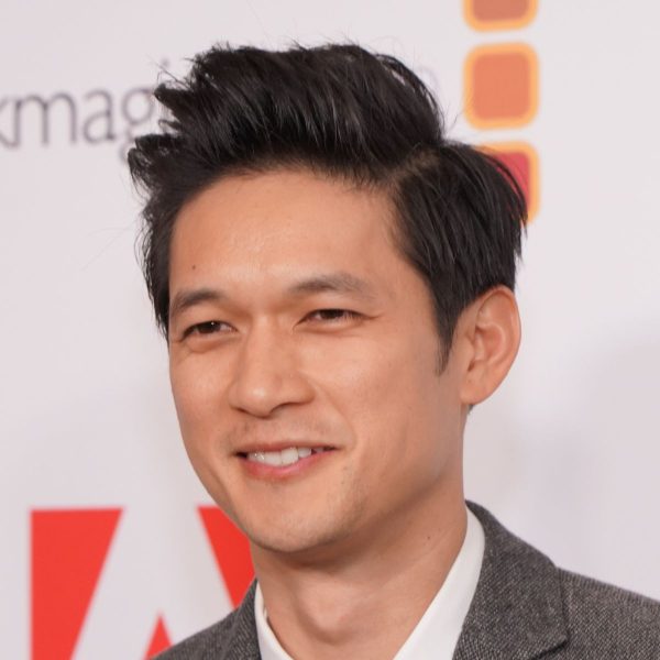 Harry Shum Jr: Medium Length Quiff Hairstyle With Side Parting