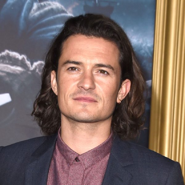 Orlando Bloom: Long Curly Shoulder Length Hairstyle