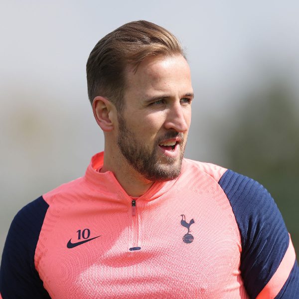 Harry Kane: Long On Top Hairstyle Brushed Back