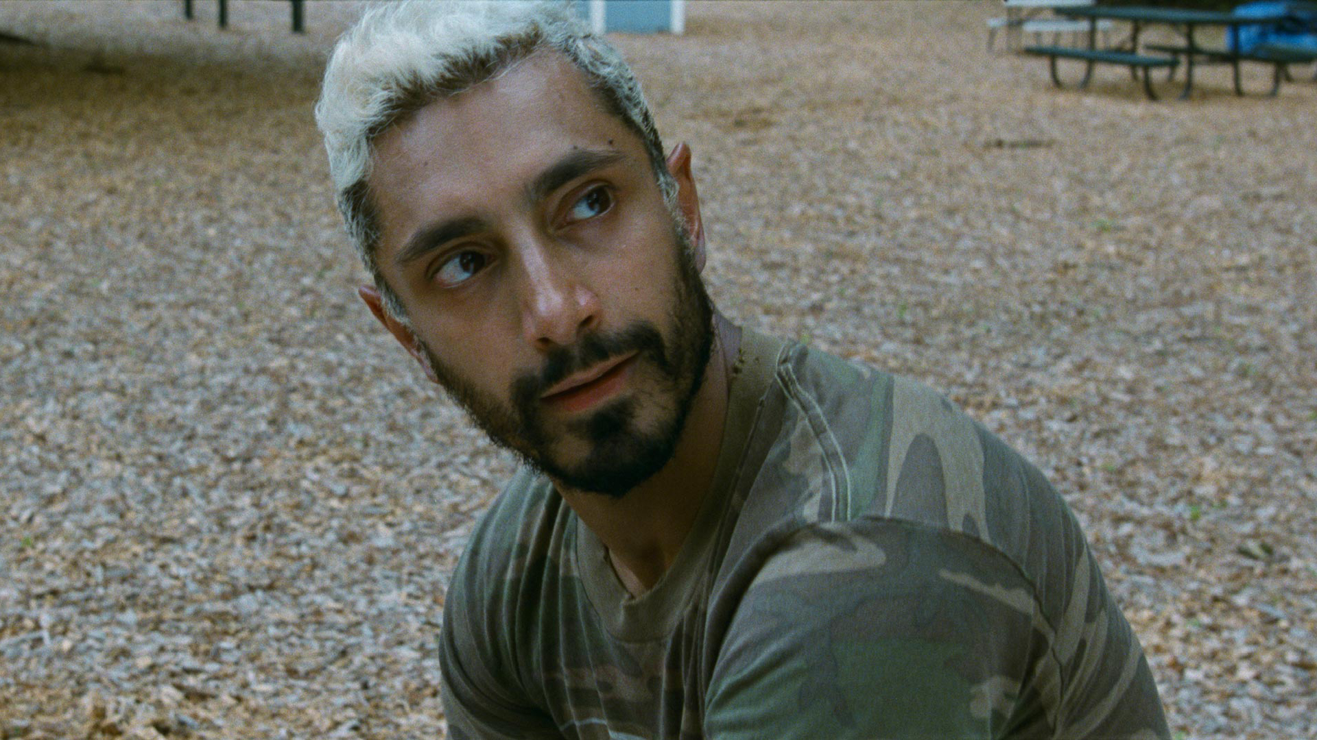 Riz Ahmed: Bleached Blonde Sound of Metal Hairstyle