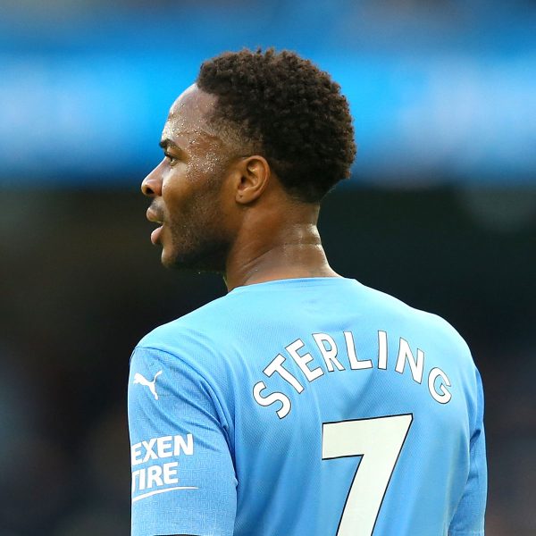 Raheem Sterling: Tapered Afro With Low Fade