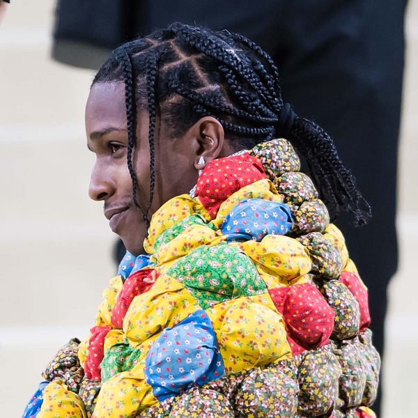 A$AP Rocky: Box Braids Hairstyle With Square Sectioning