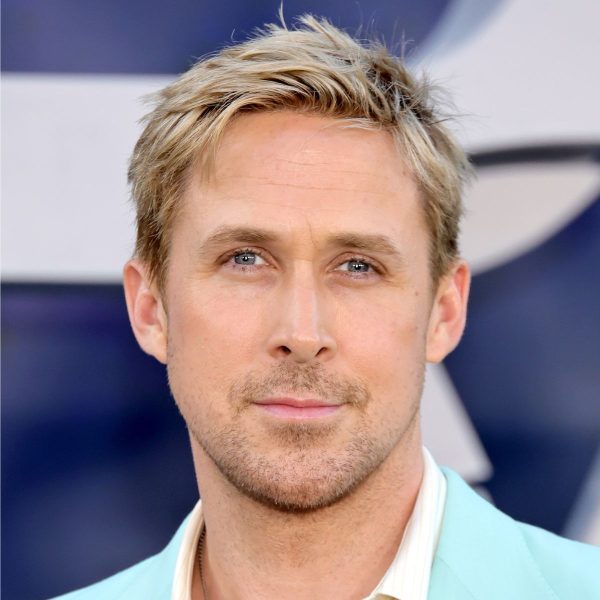 Ryan Gosling: Short, Textured Cut With Honey Blonde Highlights
