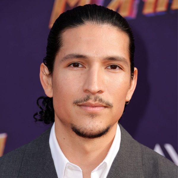 Danny Ramirez: Long Curly Hair Slicked Down With Centre Parting