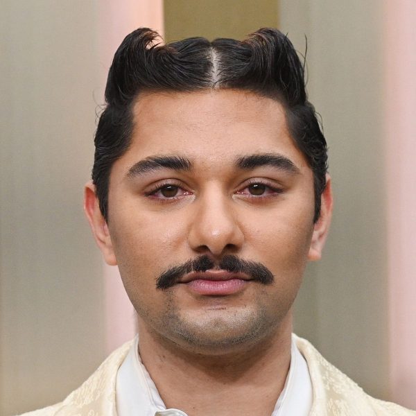 Mark Indelicato: Short Centre Parted Hair With Double Quiffs