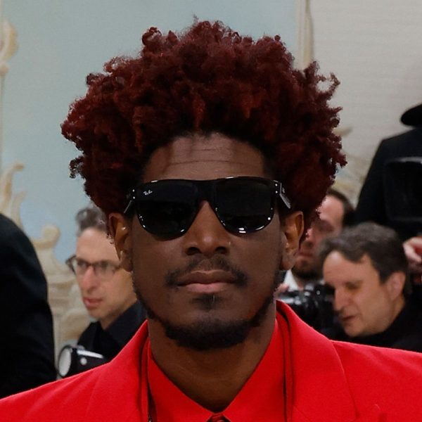 Labrinth: Dyed Red Afro