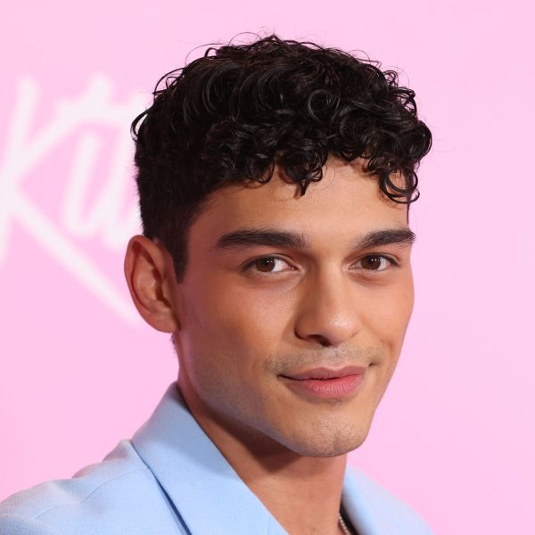 Anthony Keyvan: Curly Hairstyle With Short Back And Sides