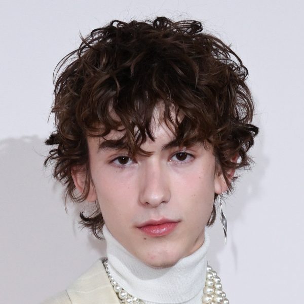 Daniel Millar: Tousled Curly Hairstyle With Fringe