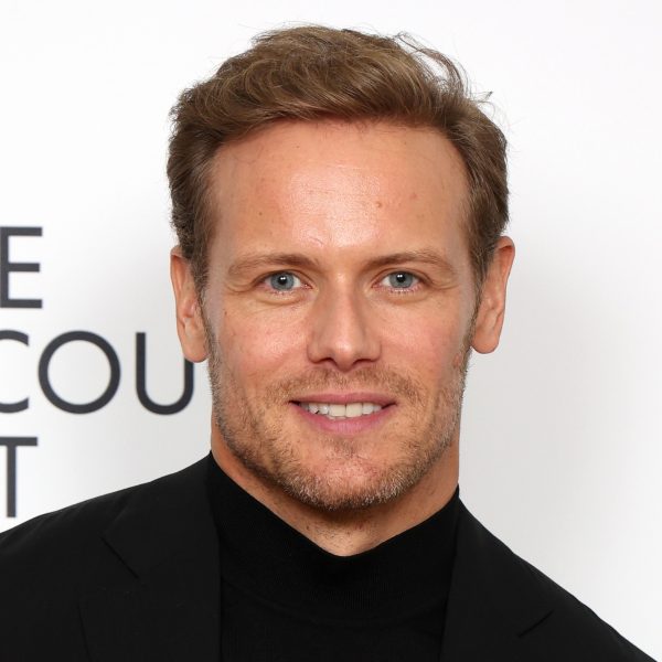 Sam Heughan: Classic Short Quiff Hairstyle With Side Part