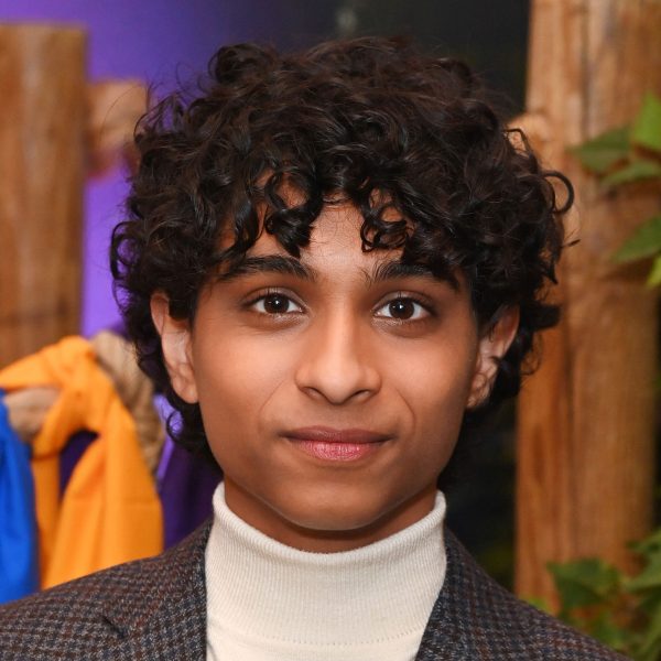 Aryan Simhadri: Curly Hairstyle With Fringe