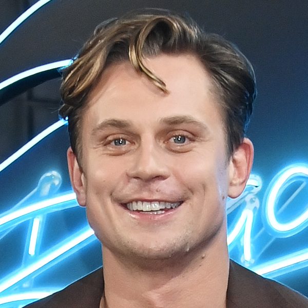 Billy Magnussen: Side Parted Hair With Long Fringe